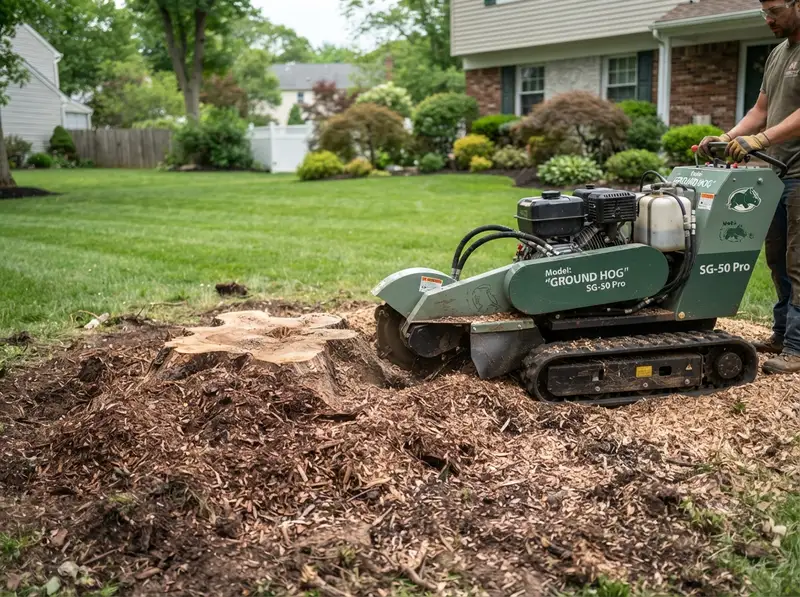 Professional stump grinding service Professional stump grinding service