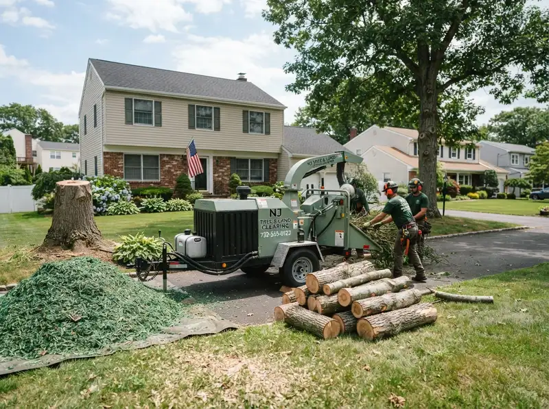 Professional tree removal and yard cleanup Professional tree removal and yard cleanup